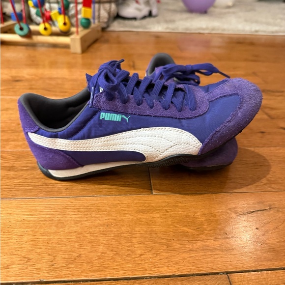Puma Sportlifestyle Purple Sneakers Women’s Size 6.5 Retro Athletic Shoes - Picture 1 of 12